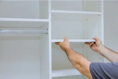 East Harlem Handyman Shelf Installation