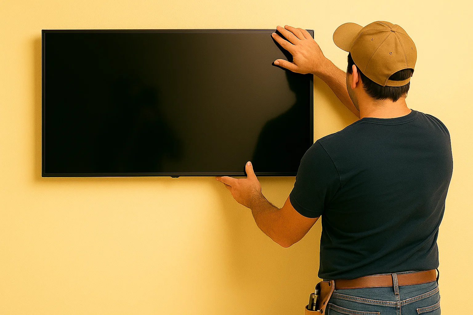 TV Mounting Drywall Repair and Painting East Harlem Handyman Related Service